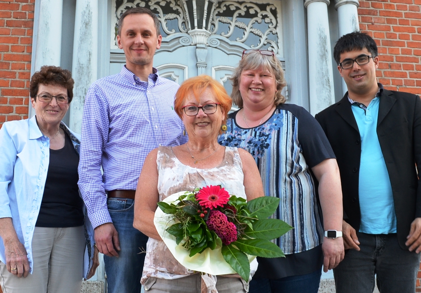 Der neue Fraktionsvorstand: Rita Marcussen (Geschäftsführerin), Martin Ahrens (1. stellv. Vorsitzender), Edda Lessing ( Vorsitzende), Cordula Schultz (2. stellv. Vorsitzende), Dr. Christopher Schmidt (3. stellv. Vorsitzender)