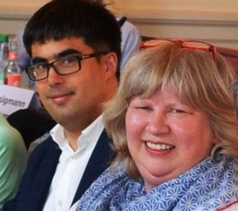 Dr. Christopher Schmidt und Cordula Schultz